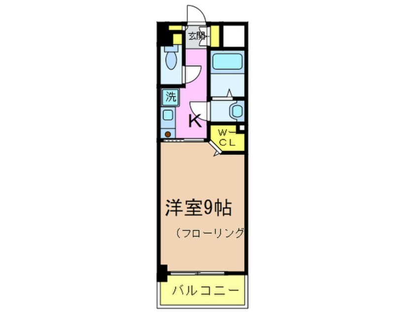 間取図 グレンパ－ク兵庫駅前