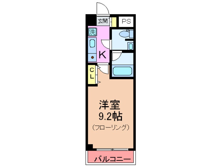 間取図 グレンパ－ク兵庫駅前