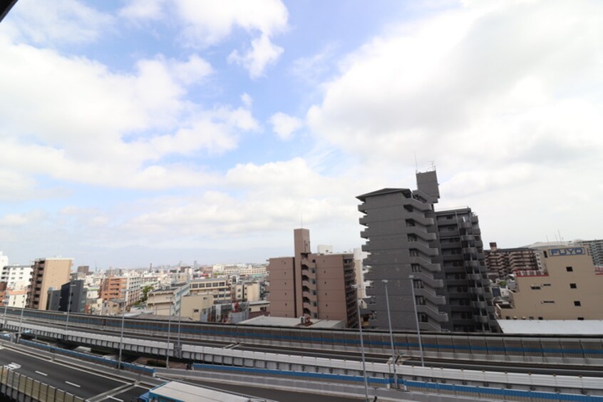 室内からの展望 グレンパ－ク兵庫駅前