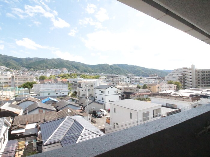 室内からの展望 ８９新石切