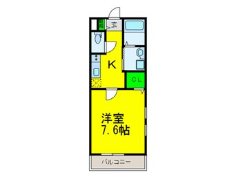 間取図 フィアスコート羽衣