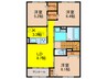 エトワール 3LDKの間取り
