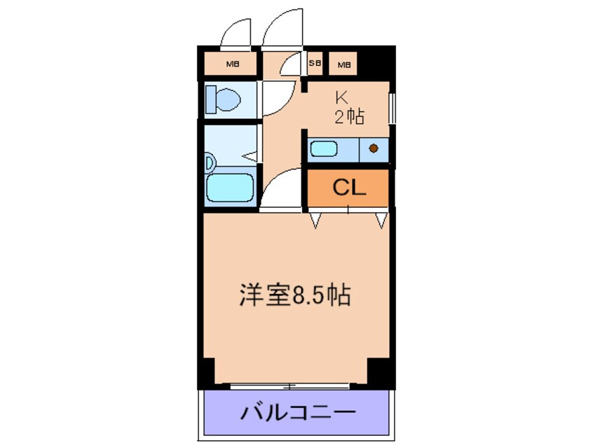 間取図 アーバネックス野田