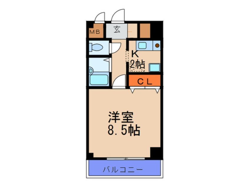 間取図 アーバネックス野田