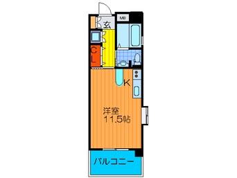 間取図 ルナコ－ト塚本
