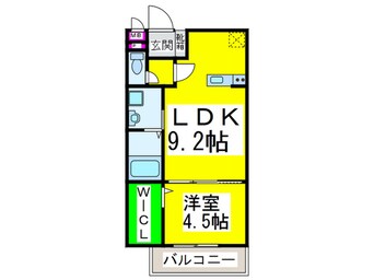 間取図 フィアスコート松之浜