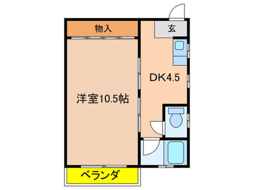 間取図 恵マンション