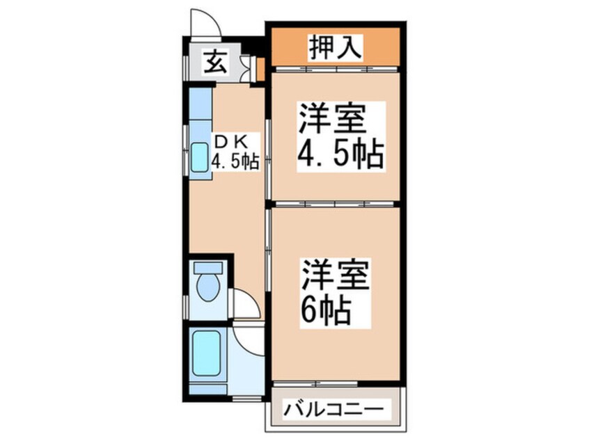 間取図 恵マンション