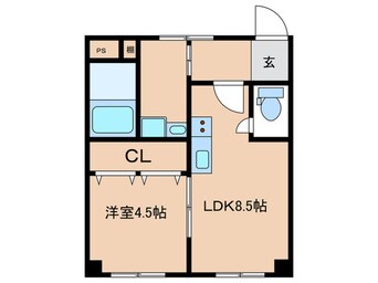 間取図 高津マンション