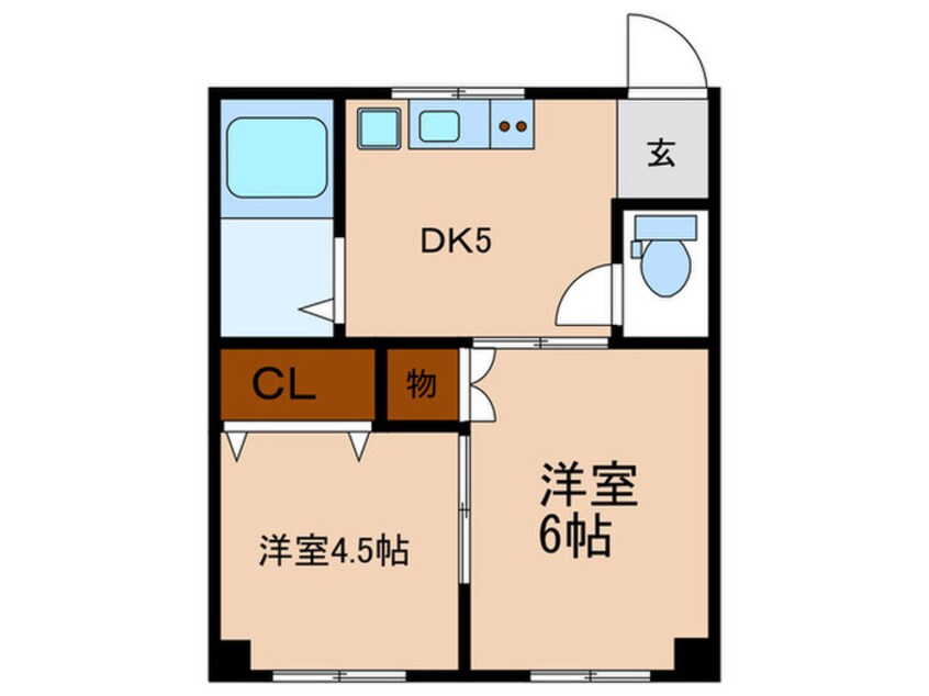 間取図 高津マンション