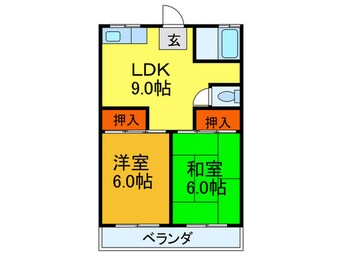 間取図 今津マンション