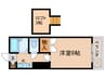 ハイム西川ＳＥＴＡ 1Kの間取り