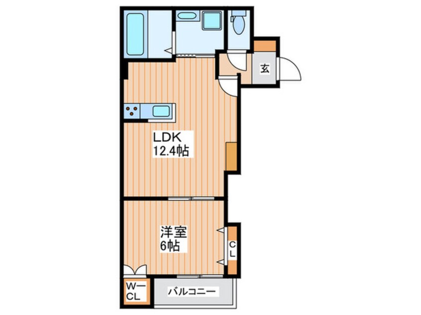 間取図 ラ・クール