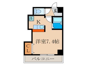 間取図 エスペランサ伏見