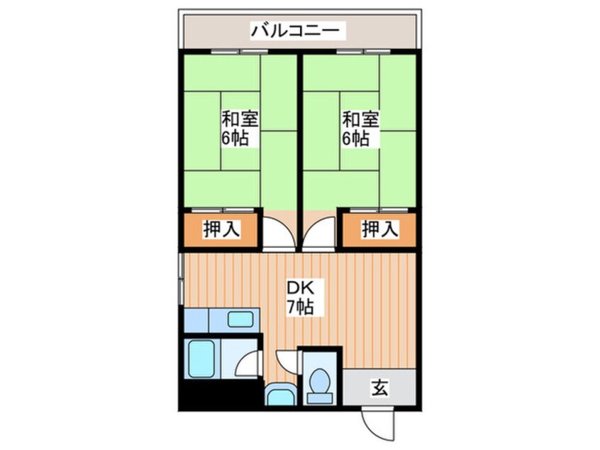 間取図 第一八幸マンション