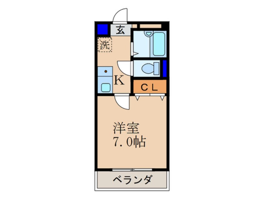 間取図 パラッツオ伏見