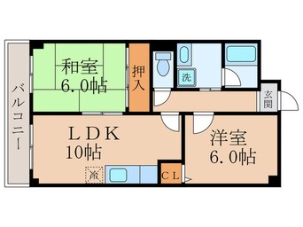 間取図 南笠ハイツ