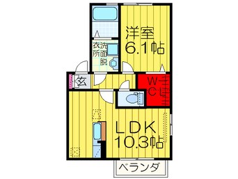 間取図 ポ－トヴェ－ル