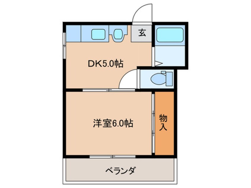 間取図 英和コ－ポ