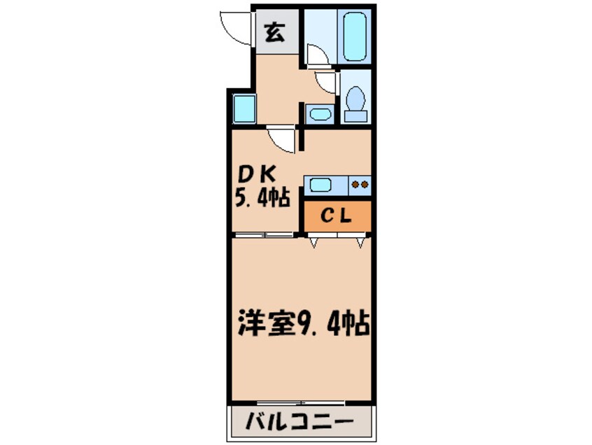 間取図 アビタシオン伏見