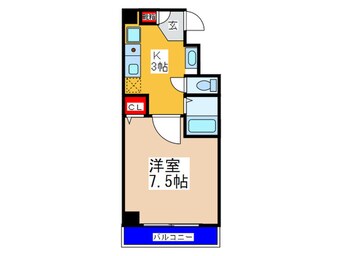 間取図 エイチ・ツーオー東小橋Ⅱ