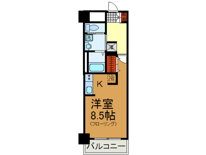 間取図 Ｗｉｌｌ ＤＯ浜崎通