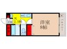 市ハイツ 1Kの間取り