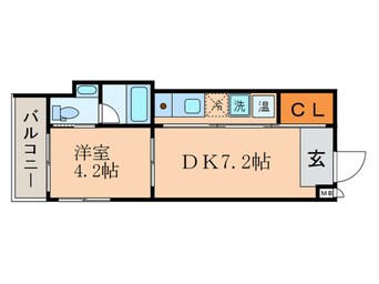 間取図 Villa　Vista　Daigo南棟