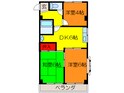 湊川マンションの間取図