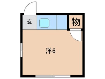 間取図 林マンション魚崎