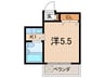 サンパレス２１東灘Ⅲ 1Kの間取り
