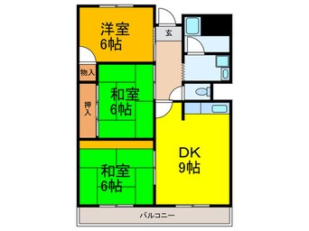 間取図 エアフォルク島内