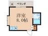 ブルーム・コーポ 1Rの間取り