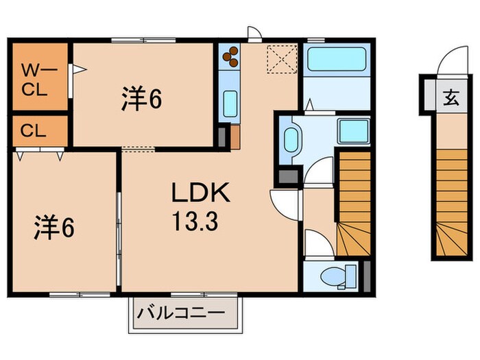 間取り図 ウィット垂水