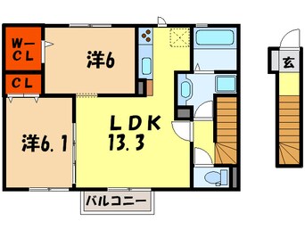 間取図 ウィット垂水