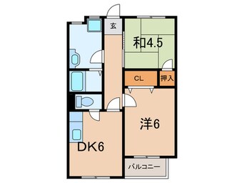間取図 南五葉ハイツ