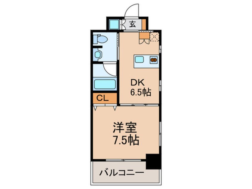 間取図 ジュ－ム神山