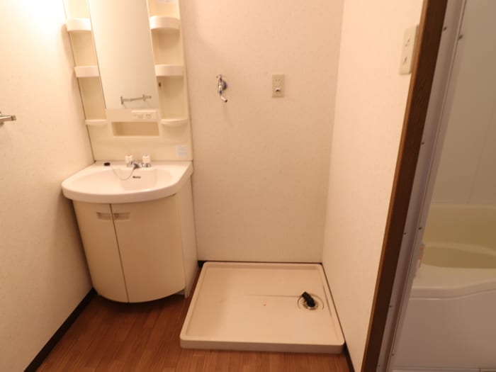 洗濯機置場 きゃぴたる北浜