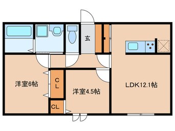 間取図 エムライズ西宮