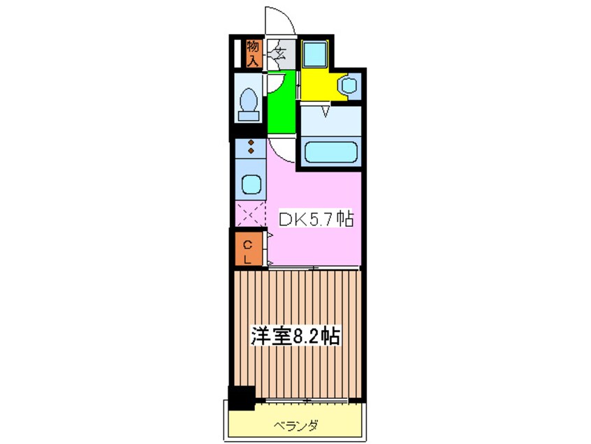 間取図 ア－バンステ－ジ安堂寺