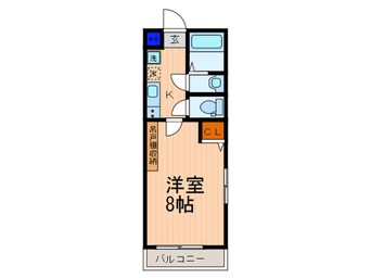 間取図 アークリード五条七本松