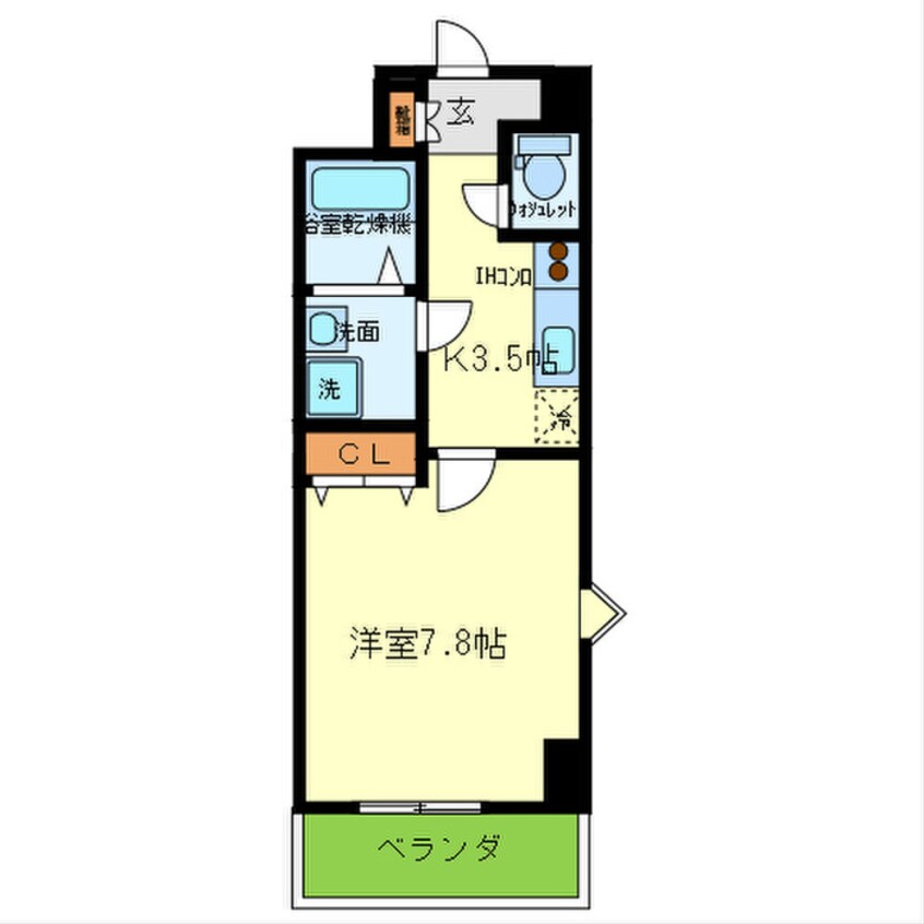 間取図 ルミエール八尾駅前