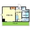 ルミエール八尾駅前 1Kの間取り