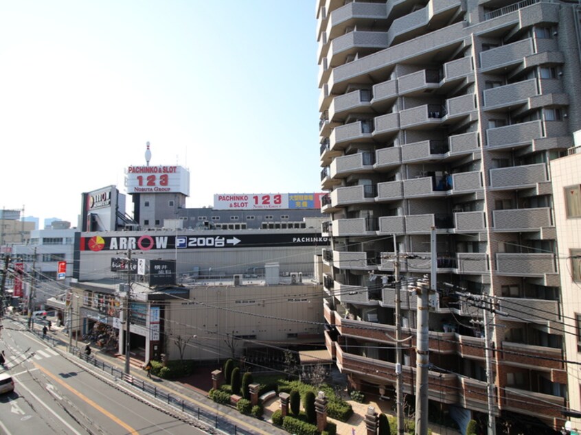 室内からの展望 ルミエール八尾駅前