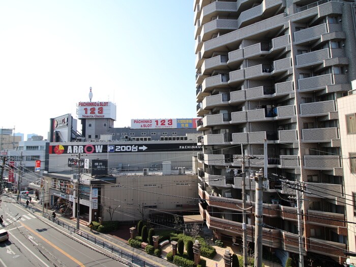 室内からの展望 ルミエール八尾駅前