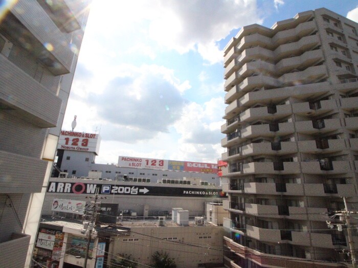 室内からの展望 ルミエール八尾駅前