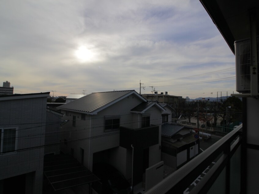 室内からの展望 グランベガ学文殿