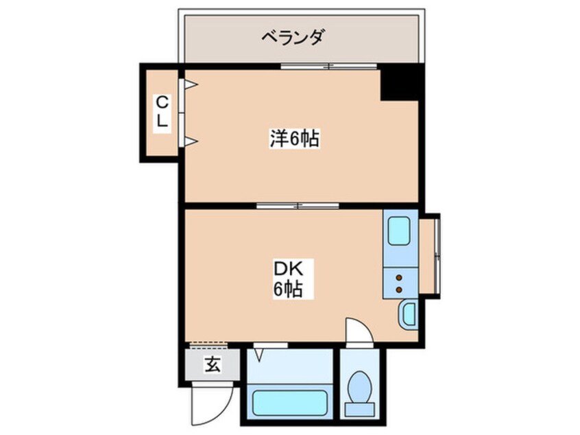 間取図 メゾン・ロ－タス