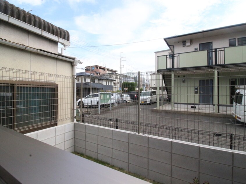 室内からの展望 プルメリア東正雀