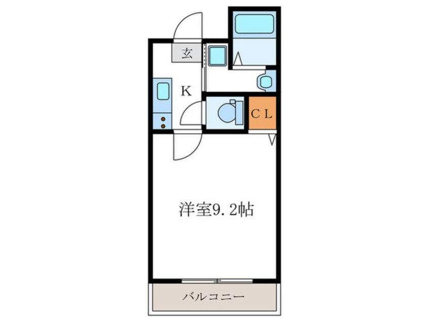 間取図 フラッティ花園春日